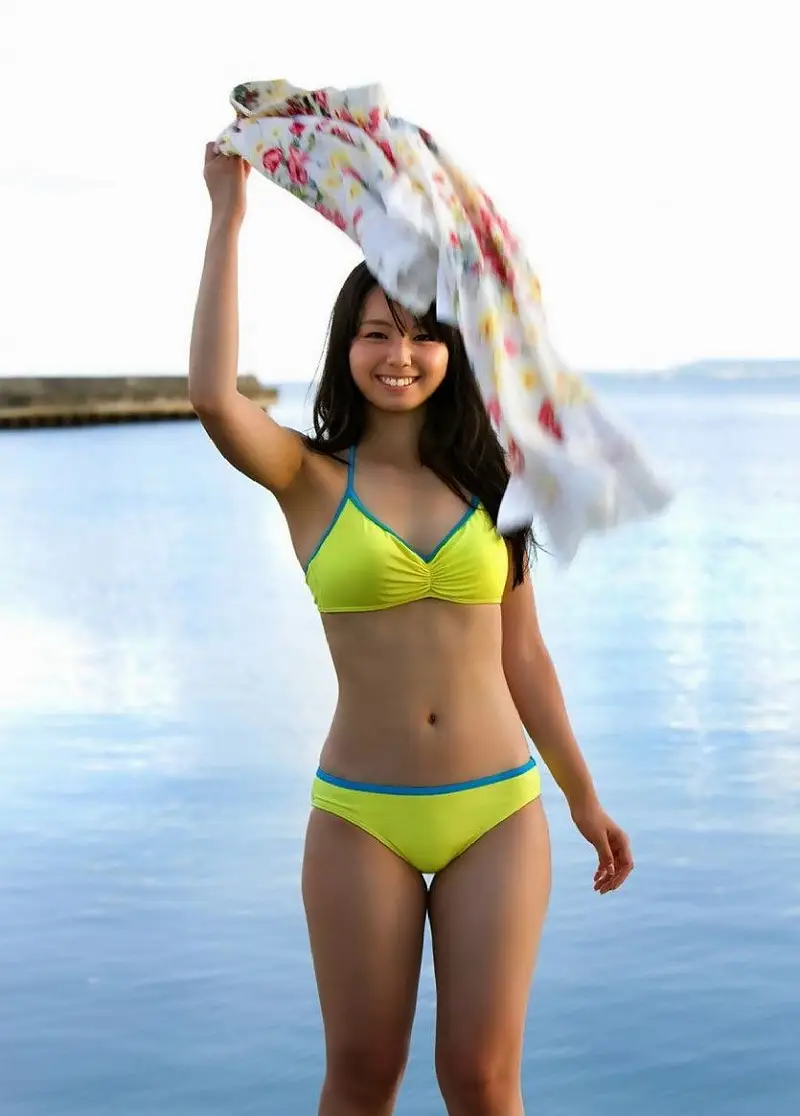 촬영장에서의 일본모델